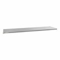 New Age 99564 24'' x 96'' Adjustable Aluminum Solid Shelf 30A99564